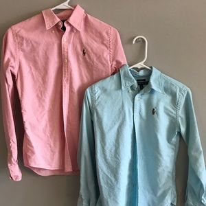 Polo slim fit button down bundle